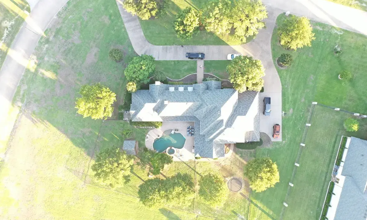 New shingle roof installation on a home in Four Square Mile